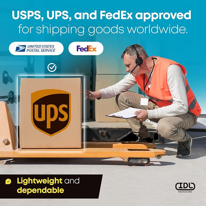 Medium Moving & Shipping Boxes 12 x 9 x 6 inches - Image 5