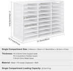 PAG-Mass Mail Sorter Adjustable Countertop Mail Holder, Heavy Duty Literature - Image 6