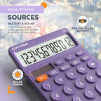 CATIGA 12 Digit Desktop Calculator Basic Desk Calculator - Image 5