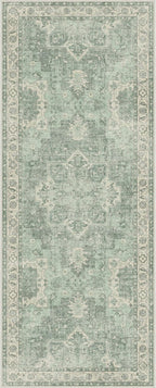 GENIMO 2'6''x6 Runner Rugs for Hallway, Machine Washable Non Slip Vintage Rugs - Image 9