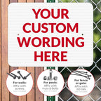 Custom Sign, Personalized Metal Signs, Customize - Image 4