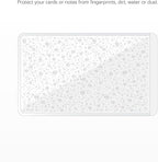 Clear Adhesive Business Card Pocket swith Side Open - Image 6