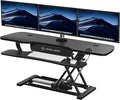 VERSADESK® PowerPro™ 48” x 24” Extra Wide Electric Sit-to-Stand Desk Converter by VERSADESK