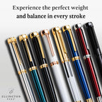 Ellington Pens Luxury Fountain Pen Set- Extra Fine Nib- Includes 3 Ink - Image 6