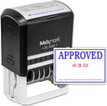 MaxMark Large Self-Inking Rubber Date Office Stamp by Maxmark