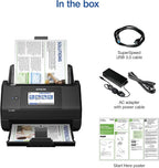 Epson Workforce ES-580W Wireless Color Duplex Desktop Document Scanner - Image 5