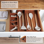 KitchenEdge Adjustable Kitchen Drawer Organizer - Image 6
