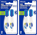 BAZIC Products Correction Pen – Corrections Fluid, Precise Metal Tip White Out by BAZICProducts