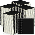 Yahenda 72 Pcs Spiral Notebook Bulk A5 Journal Lined 8.3'' x 5.5'' Writing by Yahenda