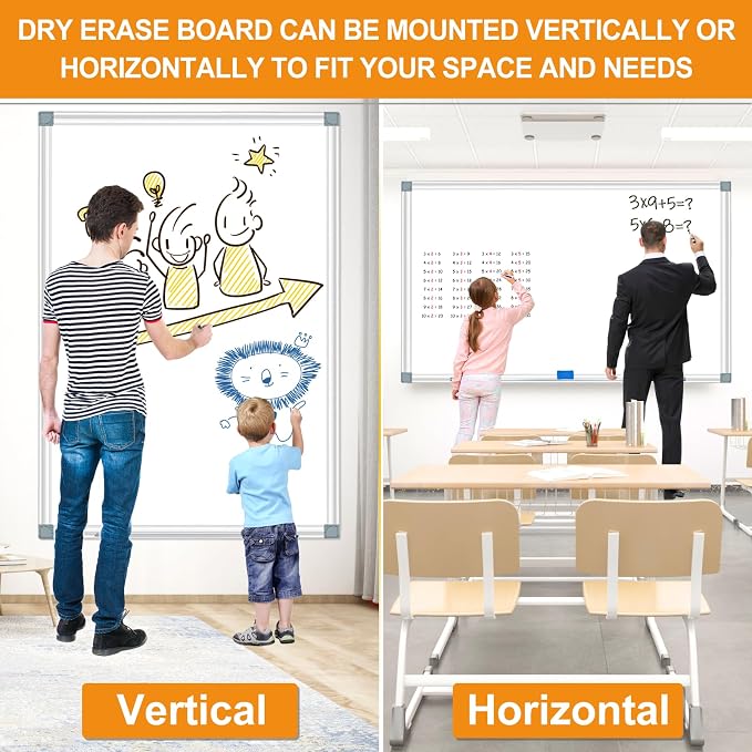 H-Qprobd Large White Board Dry Erase Board - Image 6