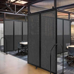 Folding Room Partition, Freestanding Privacy Divider, Portable Office Divider - Image 6