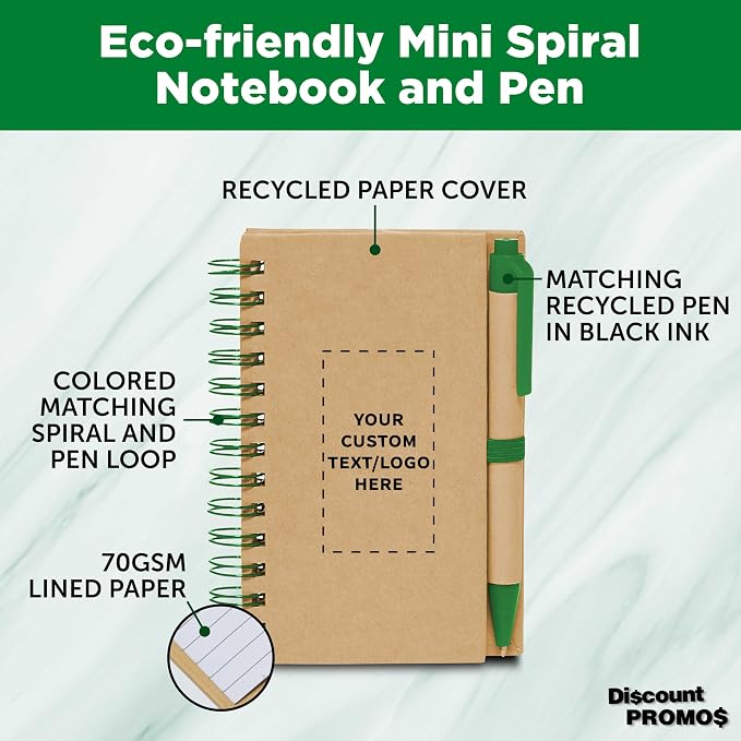 Custom Mini Spiral Notebooks - Image 3