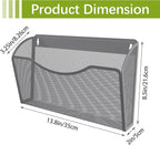 EasyPAG 3 Single Pocket Wall File Organizer, Mesh Hanging File Folder Organizer - Image 4