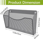EasyPAG 6 Single Pocket Wall File Organizer, Mesh Hanging File Folder Organizer - Image 4