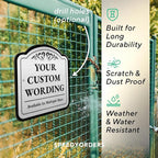 Custom Decorative Outdoor Metal Sign - Image 6
