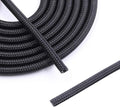 Flauzmann 1/4" Braided Cable Sleeve - 10Ft Cat Cord Protector Split Wire Loom by Unknown