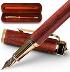 Ellington Pens Luxury Wood Fountain Pen Set – Fine Nib by EllingtonPens