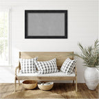 Amanti Art Black Framed Magnetic Board 24x36 Large Vision Board - Image 6