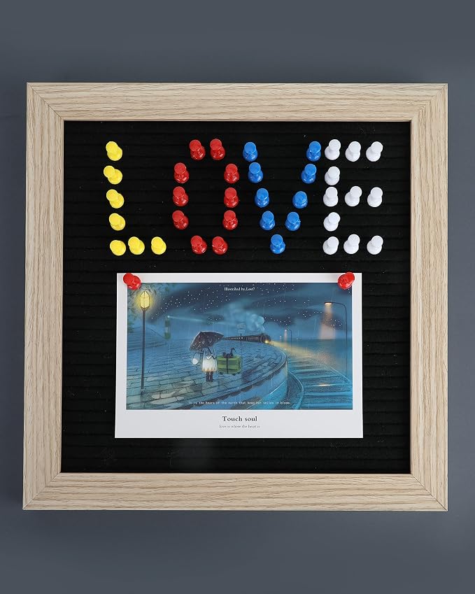 PAPERPAL 280 Assorted Color Push Pins - Image 5