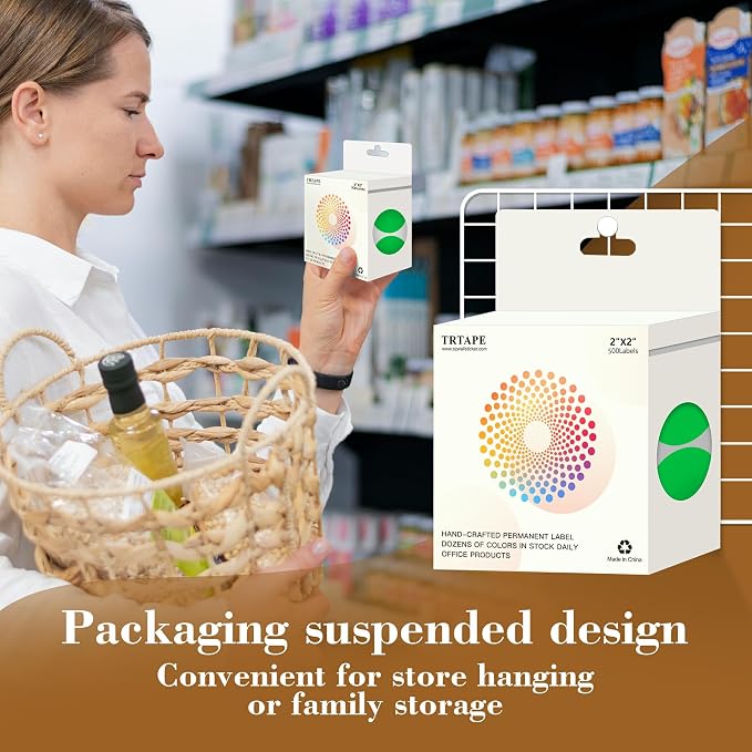 2 Inch Color Coding Round Labels - Image 4
