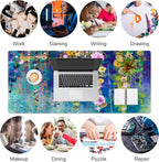 QIYI Large Desk Pad, Waterproof PU Leather Mouse Pad - Image 7