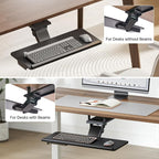 PEGZONE Keyboard Tray Under Desk - Image 7
