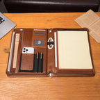 Geslun Personalized Genuine Leather Portfolio, Legal Size 8.5 x 14 Pad Holder - Image 9
