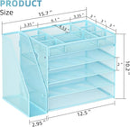 Marbrasse 5-Tier Desk Organizer - Image 2
