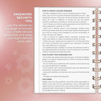 Clever Fox Password Book Spiral – Mini Internet Address & Password Organizer - Image 5