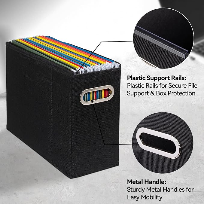 ComfortKeeper 8 Packs Letter Size File Organizer, File Folders Organizer - Image 4