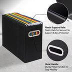 ComfortKeeper 2 Packs Letter Size File Organizer, File Folders Organizer - Image 4