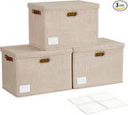 Roobyl 17" Large Collapsible Storage Bins by Roobyl