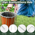 FEED GARDEN 4 Inch 200 Pack Hot-dip Galvanized Landscape Staples 11 Gauge - Image 5