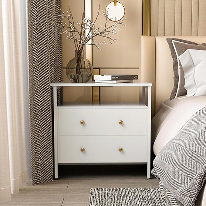 Edbuosy 27 inch Wide Night Stand Set 2 - Image 2