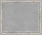 Amanti Art Silver Framed Magnetic Board 19x23 Small Vision Board by AmantiArt