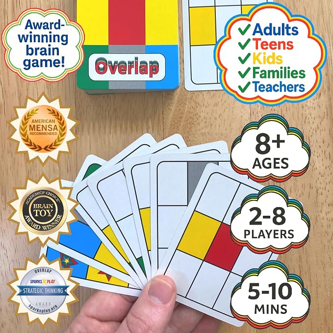 Overlap - Award-Winning Deceptively Simple Strategy Card Game - Image 2
