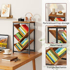 IBUYKE 5 Tier Tree Bookshelf, Small Desktop Bookshelf - Image 8