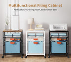 Marbrasse Rolling File Cart - Image 7
