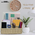 Boershun Rattan Mail Organizer - Image 6