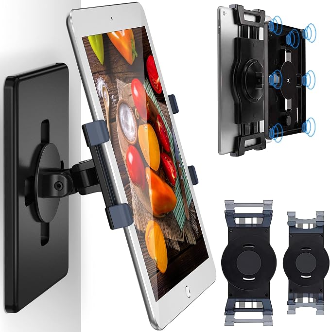 AboveTEK Universal Magnetic Tablet Mount, Swivel Tablet Stand, 360° Rotating by AboveTEK