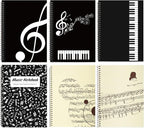 MAXCURY Blank Sheet Music Composition Manuscript Staff Paper Art Music Notebook - Image 5