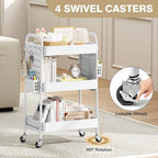 KINGRACK 3 Tier Rolling Cart - Image 4