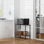 MZG 220 lbs 2 Tier Storage Rack Metal Wire Shelving Unit, Storage Standing - Image 5