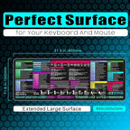Excel Shortcut Keys Mouse Pad|Excel Cheat Sheet Desk Pad - Image 2