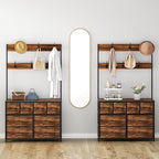 YKVIQBY 8 Drawer Dresser with 6 Double Hooks, 68.9" Tall Closet Organizer and - Image 9