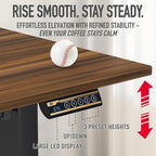 SHW 55 x 28 Inches Electric Height Adjustable Standing Desk - Image 7