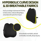 Lumbar Support Pillow for Office Chair, Memory Foam Back Lumbar Support Pillow - Image 2
