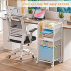 Feyejade Rolling File Cart - Image 2