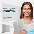 Accordion File Organizer 13 Pocket Expanding File Folder - Image 2