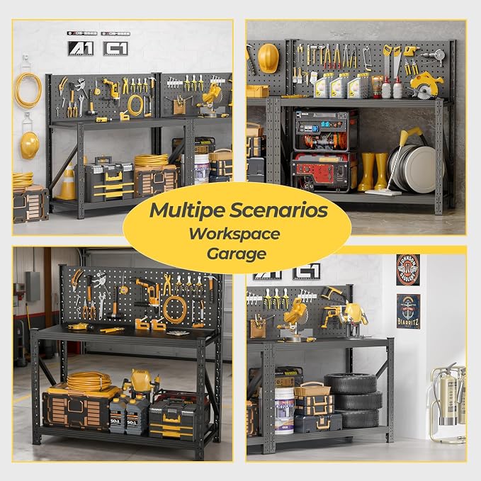 PLMFJQK 2 Sets Storage Shelves - Image 6